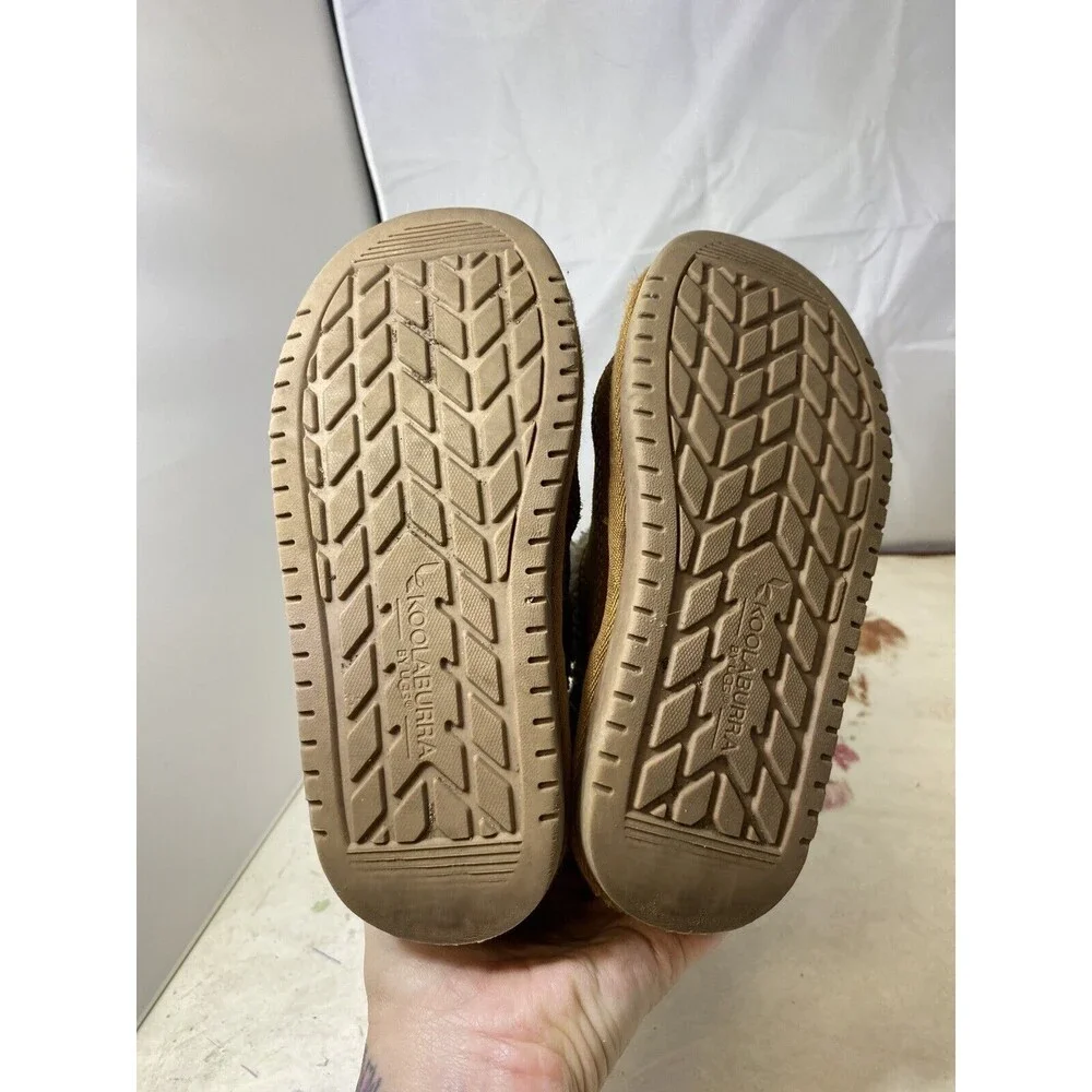 KOOLABURRA By UGG Kids Size 1 Boots Michon Short 1124110K Chestnut Brown
